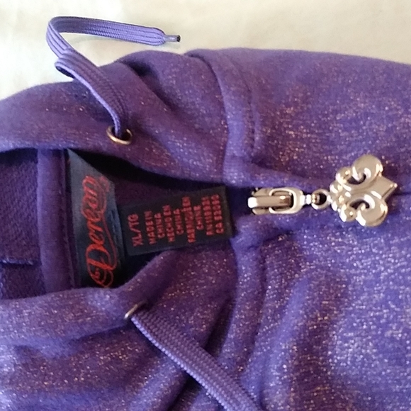 Purple 💜 & Gold Dereon Jacket (XL) - Picture 9 of 14